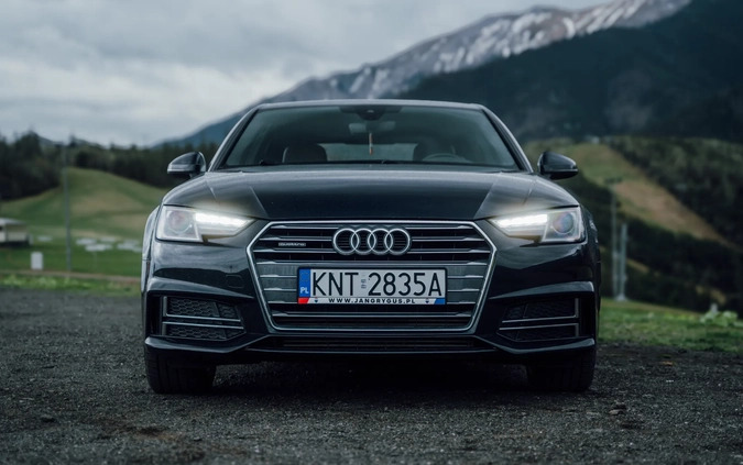 Audi A4 cena 94900 przebieg: 140000, rok produkcji 2017 z Susz małe 742